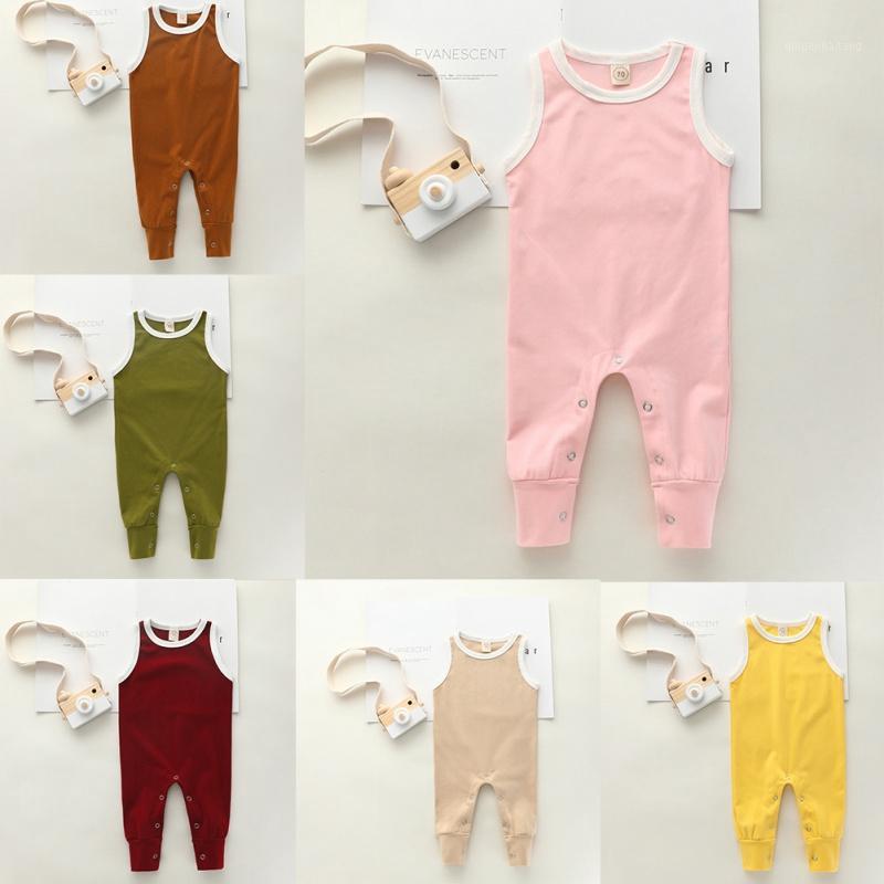 2020 Baby Summer Clothing 0-24 Newborn Infant Baby Boy Girl Solid Romper Clothes Sleeveless Summer Outfit Jumpsuit1
2020 Baby Summer Clothing 0-24 Newborn Infant Baby Boy Girl Solid Romper Clothes Sleeveless Summer Outfit Jumpsuit1