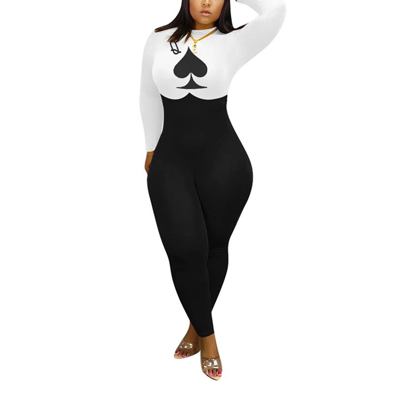 Women Fashion Printed Wrap Jumpsuit Crew Neck Long Sleeve Color Block Long Romper Pants One Piece Playsuits, Black
Women Fashion Printed Wrap Jumpsuit Crew Neck Long Sleeve Color Block Long Romper Pants One Piece Playsuits, Black