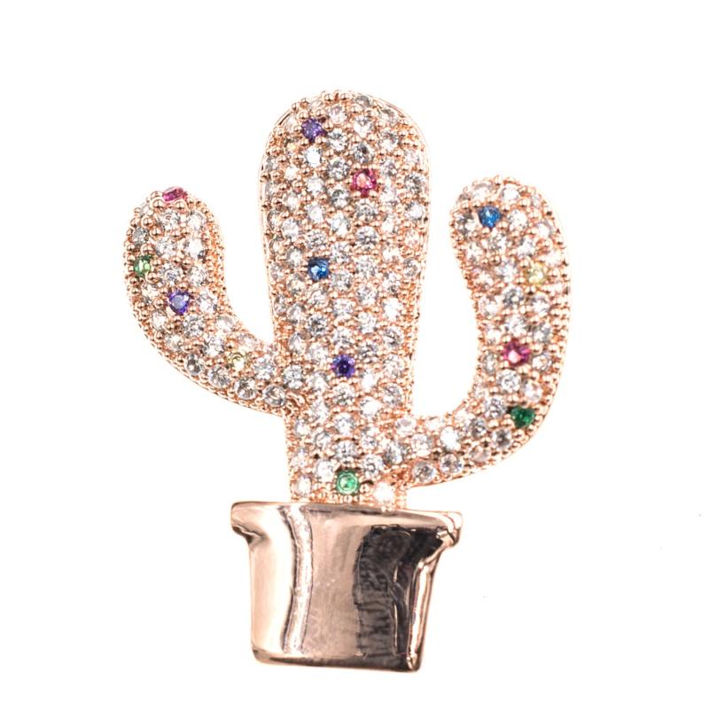 Cute Crystals CZ Cubic Zirconia Cactus Brooch Pins Broach Pendant Women Dress Bag Accessories
Cute Crystals CZ Cubic Zirconia Cactus Brooch Pins Broach Pendant Women Dress Bag Accessories