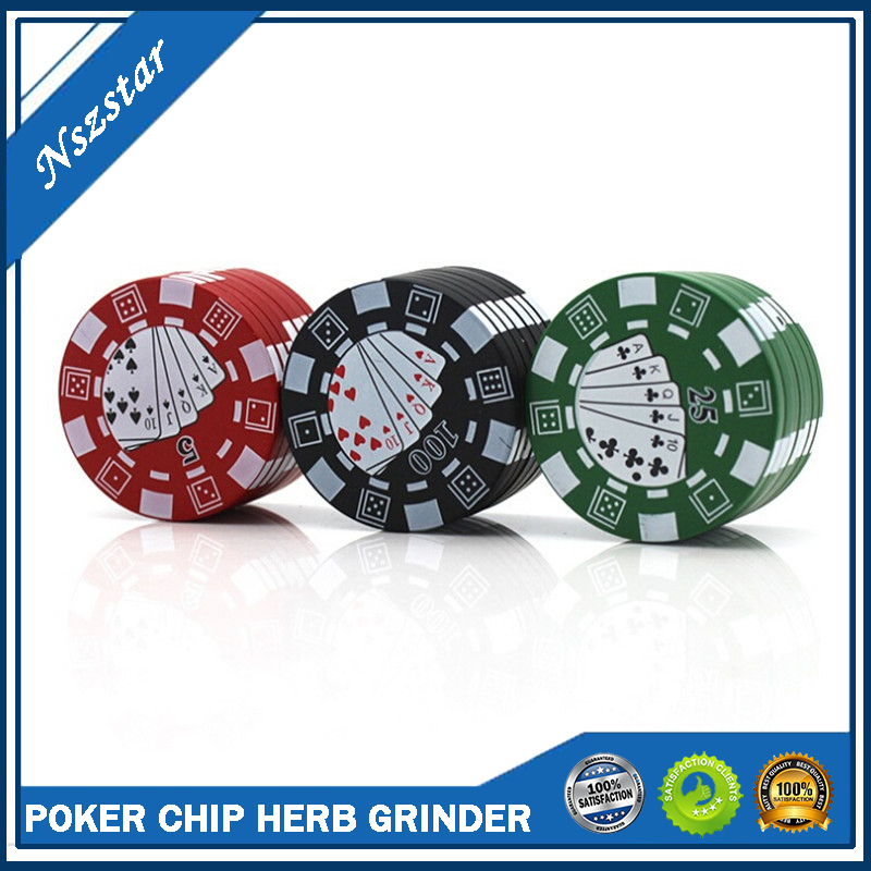 Poker Design Style 40 mm 3 Layer Cheap Metal Zinc Alloy Herb Grinder Aluminium Tobacco Crusher Smoking Accessories DHL Fast FREE Shipping
Poker Design Style 40 mm 3 Layer Cheap Metal Zinc Alloy Herb Grinder Aluminium Tobacco Crusher Smoking Accessories DHL Fast FREE Shipping
