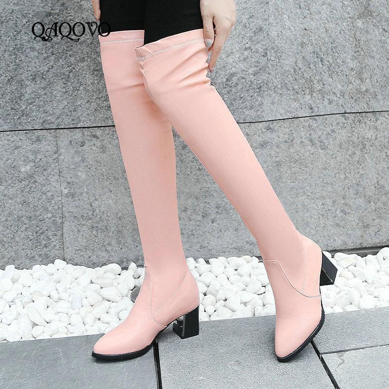 Stretch Soft Pu Over The Knee Boots Women Square High Heels Thigh Boots Slip On Fashion Pointed Toe High Shoes Ladies1, Black
Stretch Soft Pu Over The Knee Boots Women Square High Heels Thigh Boots Slip On Fashion Pointed Toe High Shoes Ladies1, Black