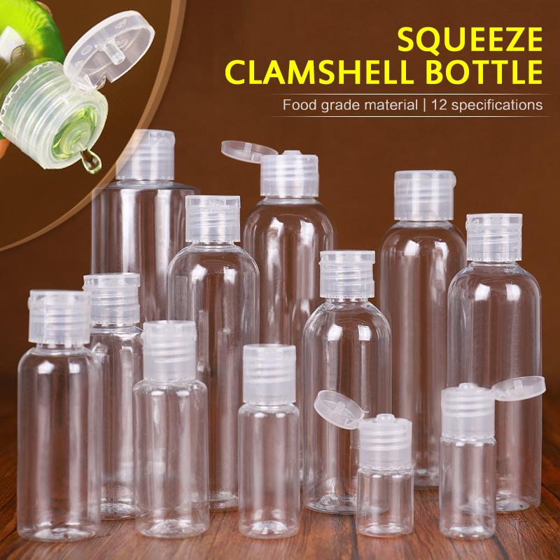 Hot Sale 5ml-250ml Empty Plastic Transparent Bottle Butterfly Cap Makeup Tool Sub-bottling Clamshell Bottle Transparent Cosmetic
Hot Sale 5ml-250ml Empty Plastic Transparent Bottle Butterfly Cap Makeup Tool Sub-bottling Clamshell Bottle Transparent Cosmetic