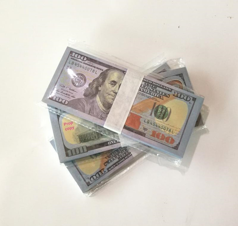 New US Dollars Fake Money Movie Shooting Prop 100 Dollar Bank Note Counting Prop Money Festive Party Games Collection Gifts
New US Dollars Fake Money Movie Shooting Prop 100 Dollar Bank Note Counting Prop Money Festive Party Games Collection Gifts