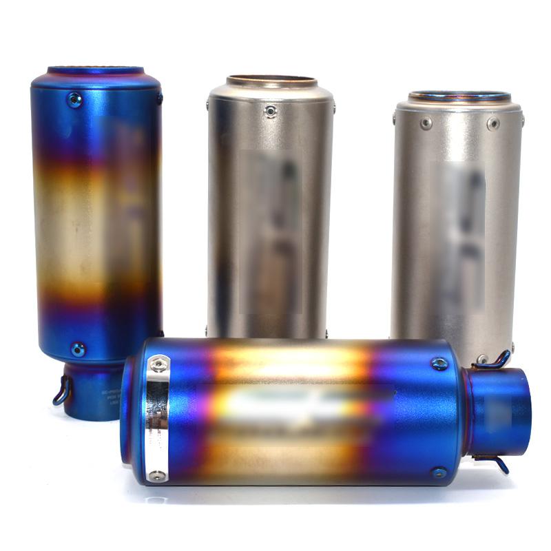 Universal 51mm 60mm motorcycle exhaust pipe suitable For tmax500 mt07 mt09 muffler carbon fiber exhaust with stickers
Universal 51mm 60mm motorcycle exhaust pipe suitable For tmax500 mt07 mt09 muffler carbon fiber exhaust with stickers