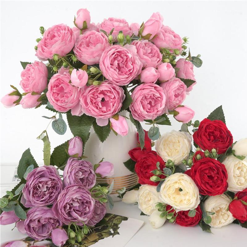 1Pc European Style Artificial Flower Peony Silk Fake Rosr for Home Office Garden DIY Stage Party Wedding Festival Craft Decor1, Pink
1Pc European Style Artificial Flower Peony Silk Fake Rosr for Home Office Garden DIY Stage Party Wedding Festival Craft Decor1, Pink