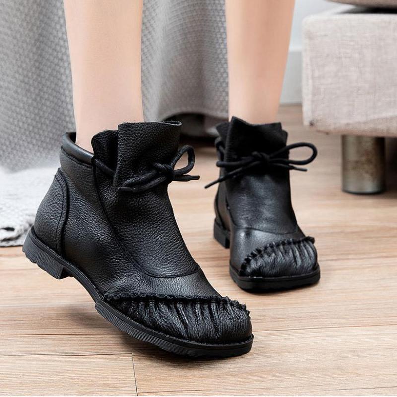 YourSeason Ladies Genuine Leather Lace-Up Retro Shoes 2021 New Square Toe Flat With Women Concise Leisure Platform Boots, Black
YourSeason Ladies Genuine Leather Lace-Up Retro Shoes 2021 New Square Toe Flat With Women Concise Leisure Platform Boots, Black