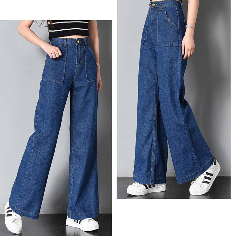 2021 New Women' Brim with High Waist Drop Baggy Spring New Autumn Harajuku Solid Retro Fine Long Microburnt Pants 2k Y4d0, Dark blue.
2021 New Women' Brim with High Waist Drop Baggy Spring New Autumn Harajuku Solid Retro Fine Long Microburnt Pants 2k Y4d0, Dark blue.