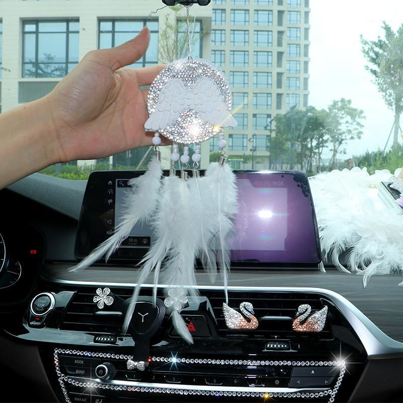 Handmade Dream Catcher Car Pendant Ornaments Hanging Mirror Rearview Dream Capture Bling Auto Interior Accessories Girls Women1
Handmade Dream Catcher Car Pendant Ornaments Hanging Mirror Rearview Dream Capture Bling Auto Interior Accessories Girls Women1