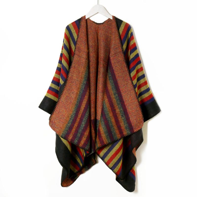 Scarves PHLE Air-conditioned Room Shawl Ladies Thickened Cashmere Scarf Travel Cloak-style Dual-use Exterior Plaid Winter
Scarves PHLE Air-conditioned Room Shawl Ladies Thickened Cashmere Scarf Travel Cloak-style Dual-use Exterior Plaid Winter