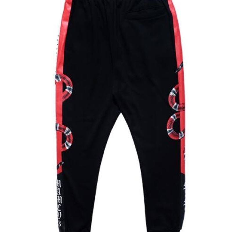 Mens Joggers Sweatpants 3d Print Snake Animal Fashion Fitness Bodybuilding Streetwear Casual Pants 201128