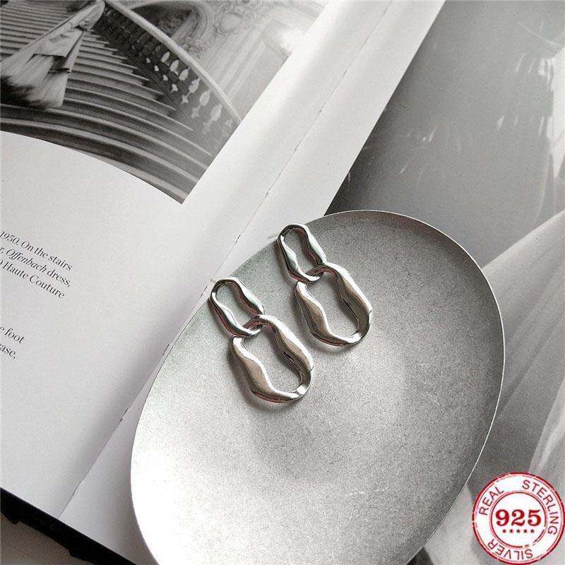 YIKUF88 925 sterling silver Women Earrings geometric design female wide version earrings Japan and South Korea
YIKUF88 925 sterling silver Women Earrings geometric design female wide version earrings Japan and South Korea