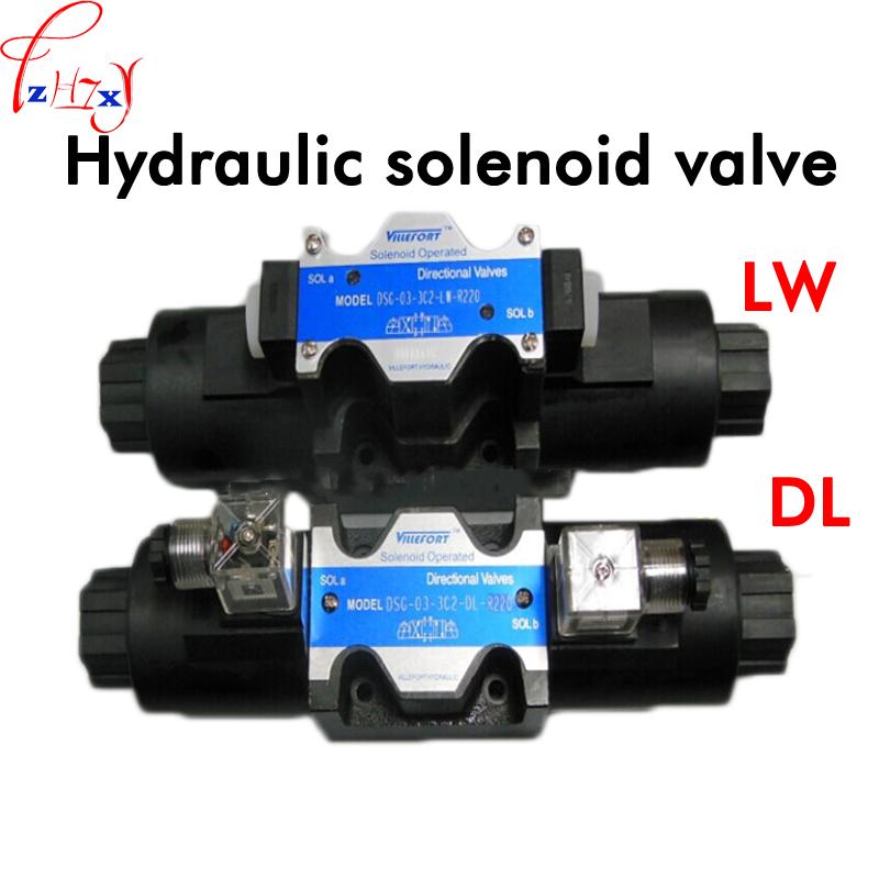 Hydraulic solenoid valve DSG-03-3c2-DL/LW oil research type hydraulic solenoid valve DC24-AC220V 1pc
Hydraulic solenoid valve DSG-03-3c2-DL/LW oil research type hydraulic solenoid valve DC24-AC220V 1pc