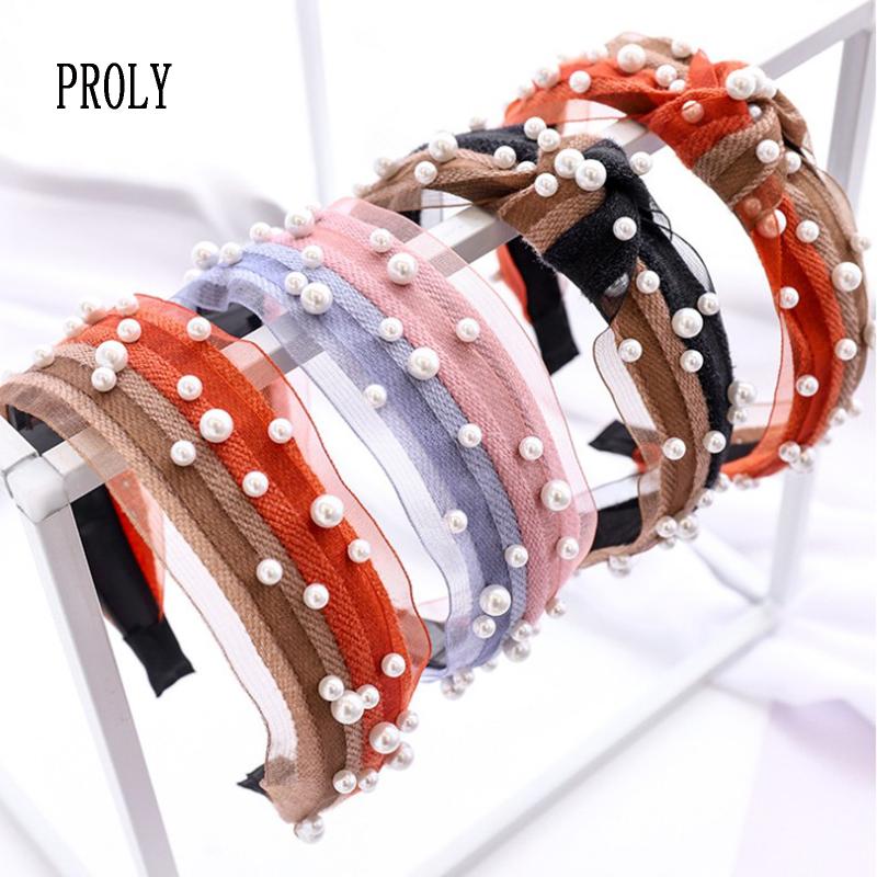 PROLY New Fashion Women Hairband Patchwork Rainbow Color Headband Pearls Headwear Casual Turban Hair Accessories
PROLY New Fashion Women Hairband Patchwork Rainbow Color Headband Pearls Headwear Casual Turban Hair Accessories