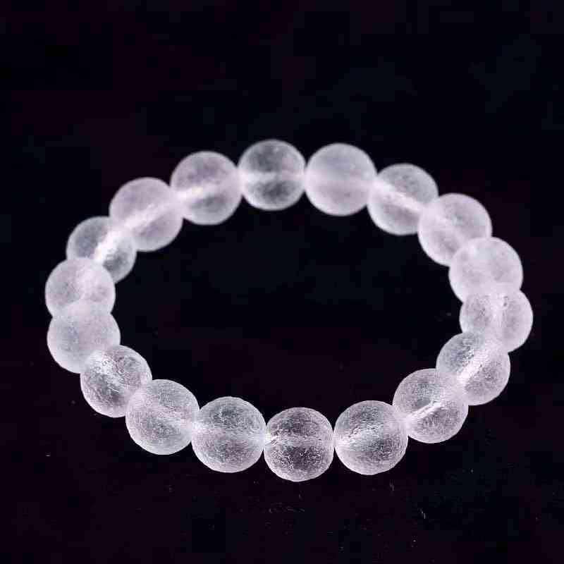 8mm Green Moldavite Czech Meteorite Bracelet Impact Glass Rough Stone Hand Catenary Crystal Energy Bracelets for Women