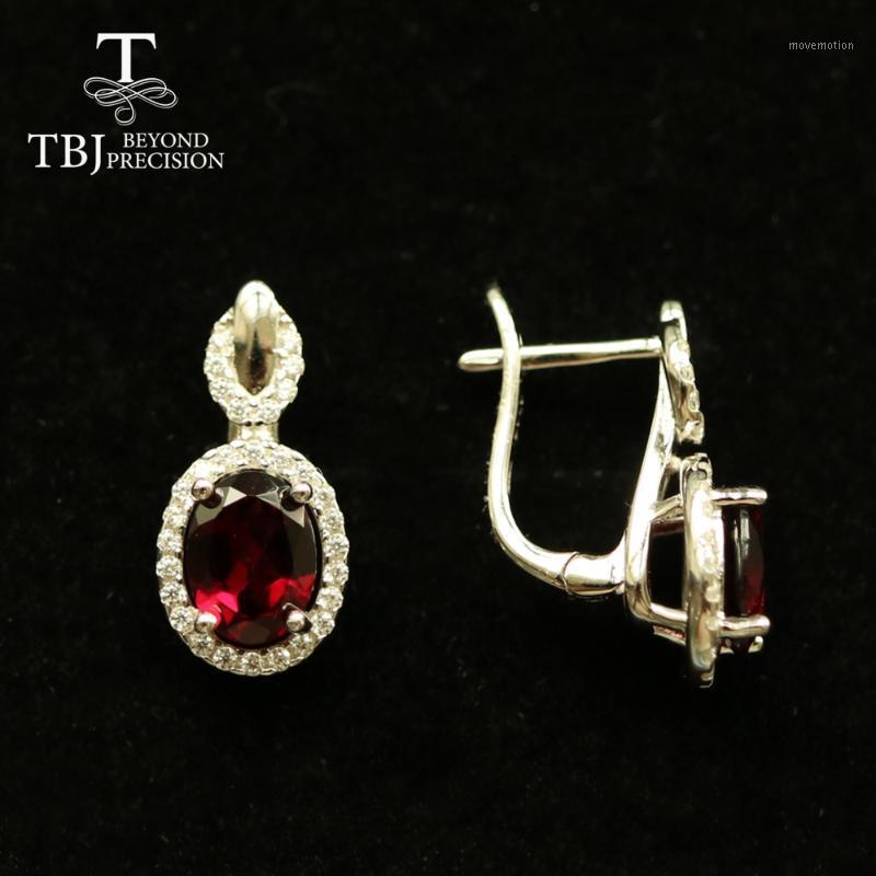 TBJ,100% Natural Rhodolite garnet clasp earrring oval cut 6*8mm 3.3ct real brazil gemstone jewelry 925 sterling silver for girls1
TBJ,100% Natural Rhodolite garnet clasp earrring oval cut 6*8mm 3.3ct real brazil gemstone jewelry 925 sterling silver for girls1