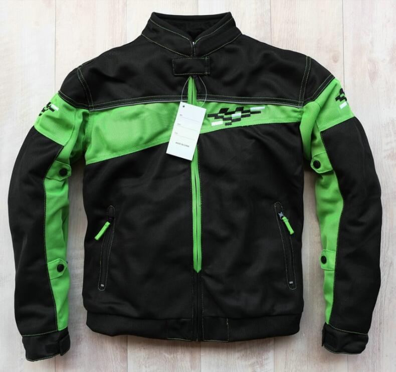 Motorcycle jersey four seasons racing suit built-in protective gear anti-fall motorcycle windproof waterproof jacket