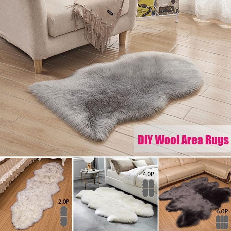 Washable Soft Long Fur Fluffy Rugs and Carpet for Home Living Room Bedroom Wool Sheepskin Carpets Warm Seat Pad Area Rugs, Blue
Washable Soft Long Fur Fluffy Rugs and Carpet for Home Living Room Bedroom Wool Sheepskin Carpets Warm Seat Pad Area Rugs, Blue