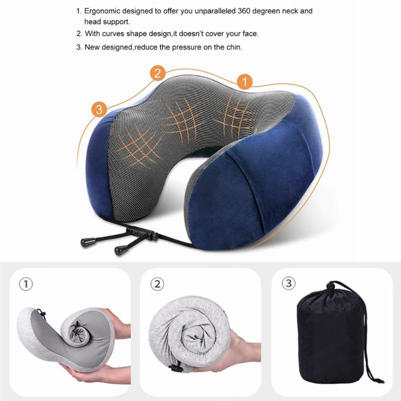 1PC U Shaped Memory Foam Neck Pillows Soft Slow Rebound Space Travel Pillow Solid Neck Cervical Healthcare Bedding
1PC U Shaped Memory Foam Neck Pillows Soft Slow Rebound Space Travel Pillow Solid Neck Cervical Healthcare Bedding