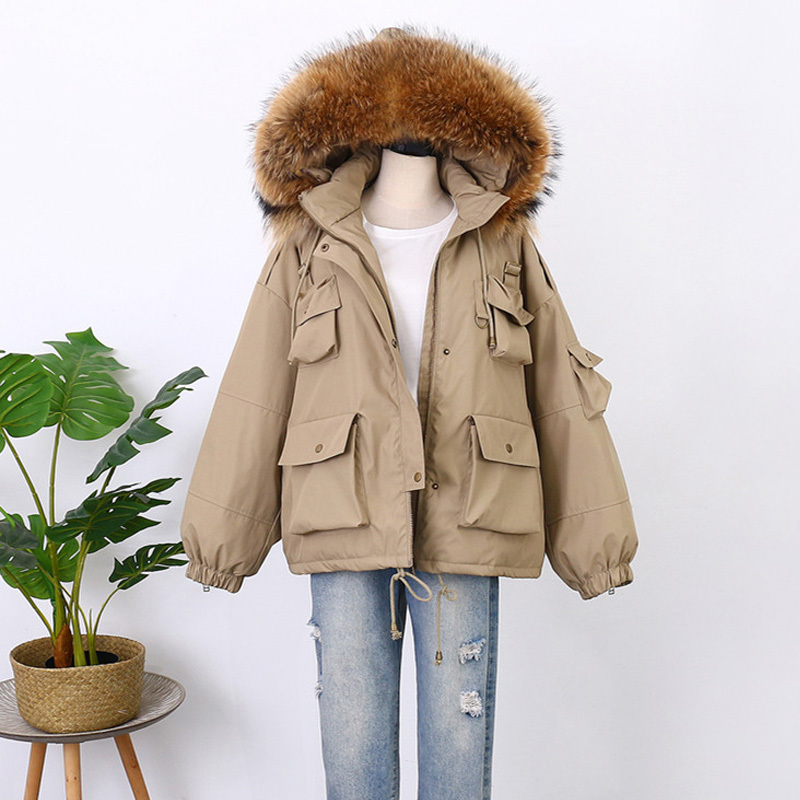 2021 New Great Royal Skin White Female Short Hot Jacket Loose with Hood Down Parka Proof Dwaterproof Water Outwear Snow 8R6B, Green1
2021 New Great Royal Skin White Female Short Hot Jacket Loose with Hood Down Parka Proof Dwaterproof Water Outwear Snow 8R6B, Green1