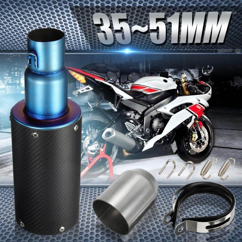 38-51mm Universal Motorcycle Exhaust Pipe Muffler Stainless Steel SC GP Racing Project Exhaust Muffler Black Silver Pipe1
38-51mm Universal Motorcycle Exhaust Pipe Muffler Stainless Steel SC GP Racing Project Exhaust Muffler Black Silver Pipe1