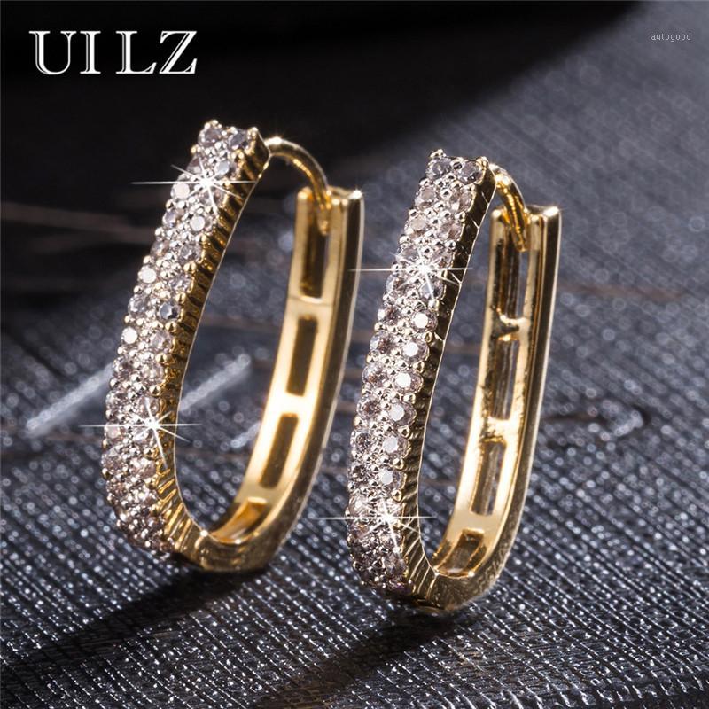 Charm UILZ Gold Hoop Earring Fashion Round Shining Cubic Zircon Hip Hop Big For Women Jewelry Wedding Dinner UE101
Charm UILZ Gold Hoop Earring Fashion Round Shining Cubic Zircon Hip Hop Big For Women Jewelry Wedding Dinner UE101