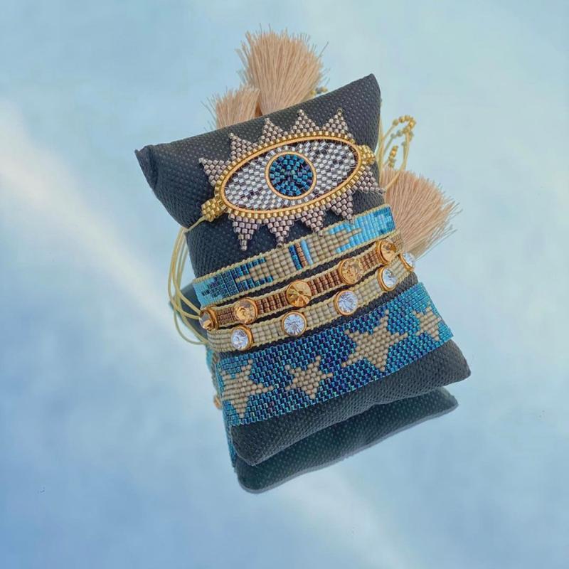 BLUESTAR 2021 Fashion MIYUKI Bracelet Women Star Pulseras Mujer Moda Handmade Crystal Bead Armband
BLUESTAR 2021 Fashion MIYUKI Bracelet Women Star Pulseras Mujer Moda Handmade Crystal Bead Armband