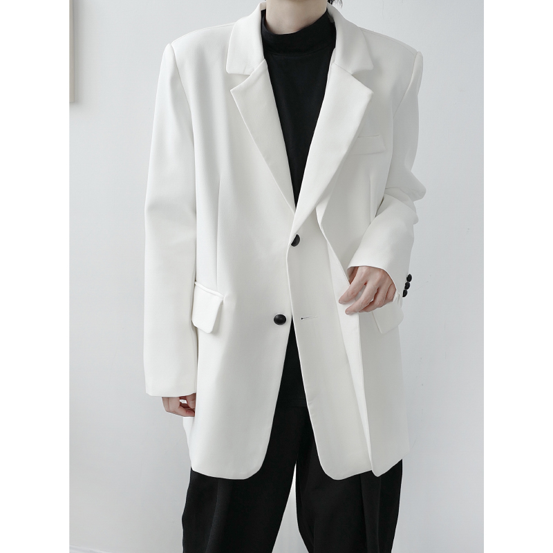2020 Asymmetric Black Men Suit Blazers Outerwear Male Streetwear Vintage Jacket If6w, Ym137 white
2020 Asymmetric Black Men Suit Blazers Outerwear Male Streetwear Vintage Jacket If6w, Ym137 white