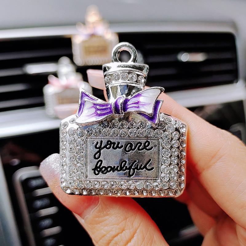Car Air Freshener Inlay Rhinestone Bowknot Perfume Bottle Diamond Scent Accessories Interior Woman
Car Air Freshener Inlay Rhinestone Bowknot Perfume Bottle Diamond Scent Accessories Interior Woman