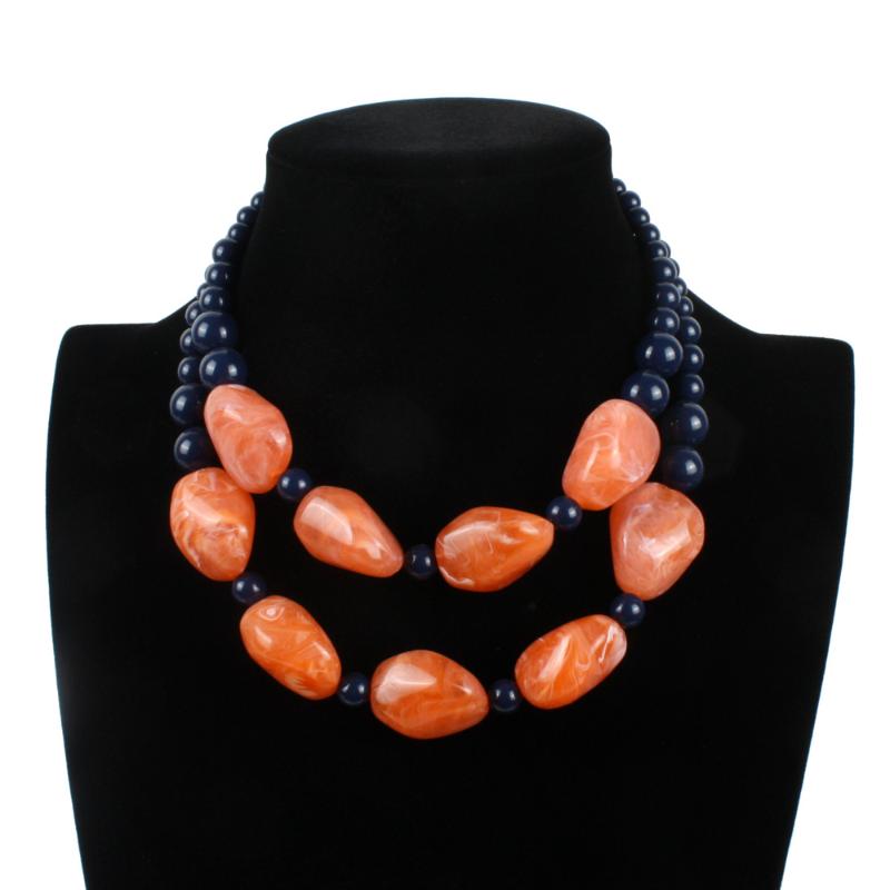 Europe and the United States foreign trade fashion exaggerated resin multi-layer personal necklace factory direct sales
Europe and the United States foreign trade fashion exaggerated resin multi-layer personal necklace factory direct sales