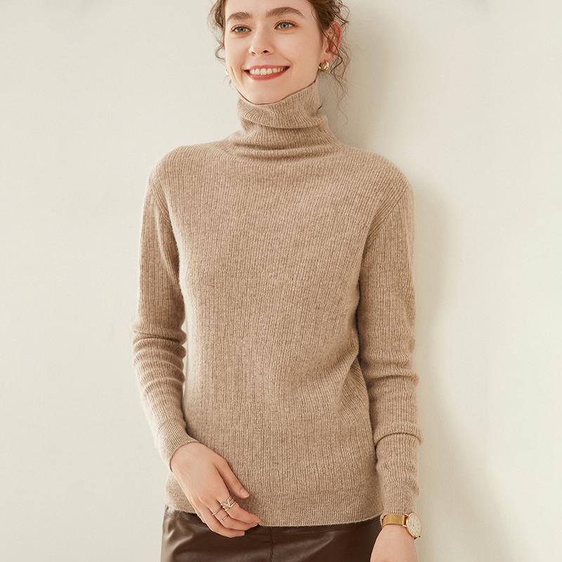 Autumn and winter new style fashion Australian wool women' pullover bottoming shirt, Black
Autumn and winter new style fashion Australian wool women' pullover bottoming shirt, Black