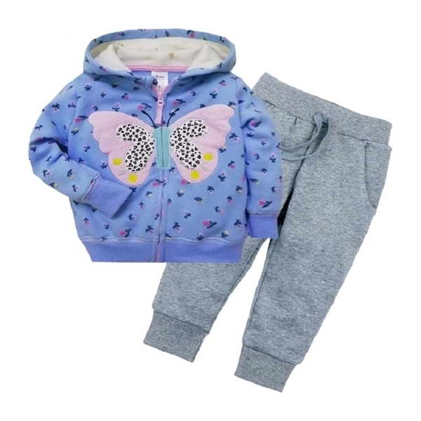 baby boy clothes long sleeve hoodie jacket+pants baby girl outfits infant set clothing 2020 autumn costume 2pcs/set cotton Y1105