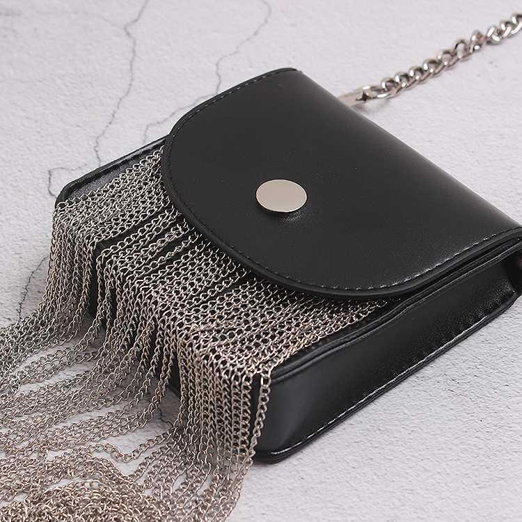 2020 Mini Flap Waist Bags With Wide Fringe Tassel Metal Chain Shoulder Bag For Purse Coin Money Women Fashion PUWaist Belts New1, Black
2020 Mini Flap Waist Bags With Wide Fringe Tassel Metal Chain Shoulder Bag For Purse Coin Money Women Fashion PUWaist Belts New1, Black
