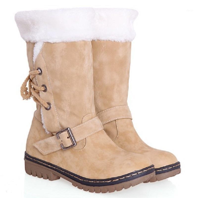 2020 winter new women's large size snow boots thickening plus velvet round head cover foot bow low heel cotton boots women1, Beige
2020 winter new women's large size snow boots thickening plus velvet round head cover foot bow low heel cotton boots women1, Beige