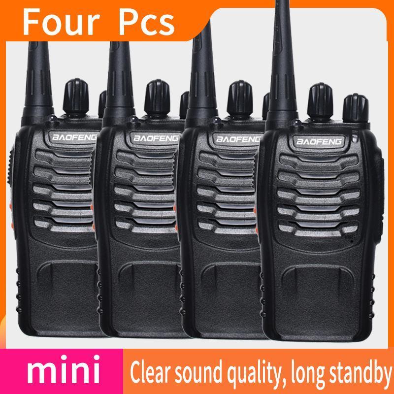 4 PCS baofeng walkie talkie Walkie-talkies Radio station Two-way car radio cheap Portable for hunting communication1
4 PCS baofeng walkie talkie Walkie-talkies Radio station Two-way car radio cheap Portable for hunting communication1