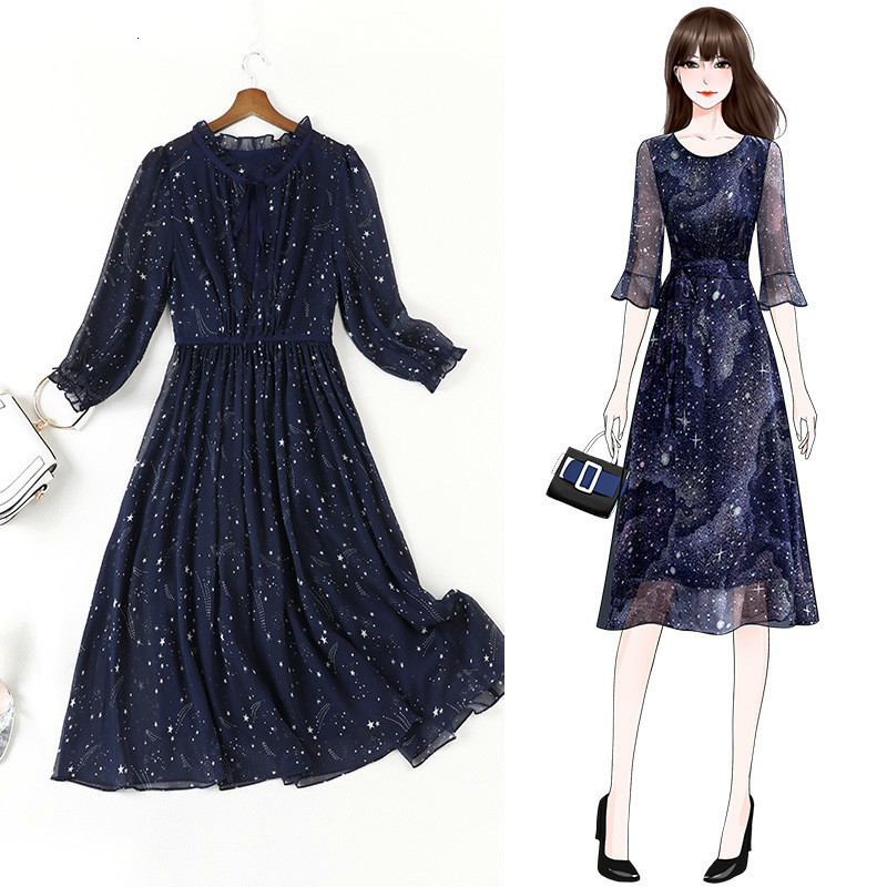 New Summer Party Plus Size 6l Female Long 2021 Red Chiffon Net Cape Style Dress Vintage Clothes 10984 Vjhz, Navy blue.
New Summer Party Plus Size 6l Female Long 2021 Red Chiffon Net Cape Style Dress Vintage Clothes 10984 Vjhz, Navy blue.