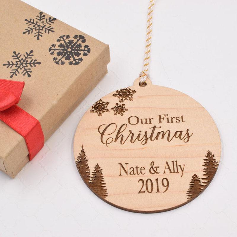 Our First Christmas New Home Bauble 1st Xmas Personalised Engraved Wooden Tree Decorations Hanging House gifts
Our First Christmas New Home Bauble 1st Xmas Personalised Engraved Wooden Tree Decorations Hanging House gifts