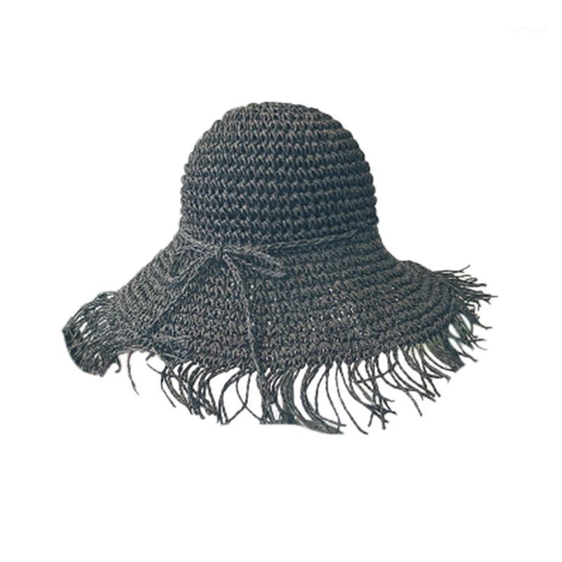 Fringed Straw Hat Bow Wide Grass Female Summer Hat Beach Visor Outdoor Vacation Beach Sun Folding1, Black
Fringed Straw Hat Bow Wide Grass Female Summer Hat Beach Visor Outdoor Vacation Beach Sun Folding1, Black