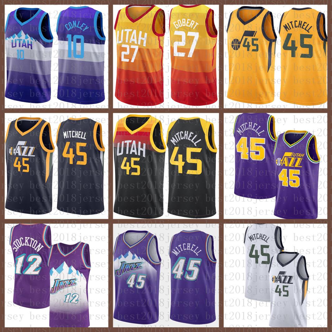 2021 New Basketball Jersey Utah Jazz Mens Donovan 45 Mitchell Mesh Retro Rudy 27 Gobert John 12 Stockton Youth Karl 32 Malone Black, Black;red
2021 New Basketball Jersey Utah Jazz Mens Donovan 45 Mitchell Mesh Retro Rudy 27 Gobert John 12 Stockton Youth Karl 32 Malone Black, Black;red