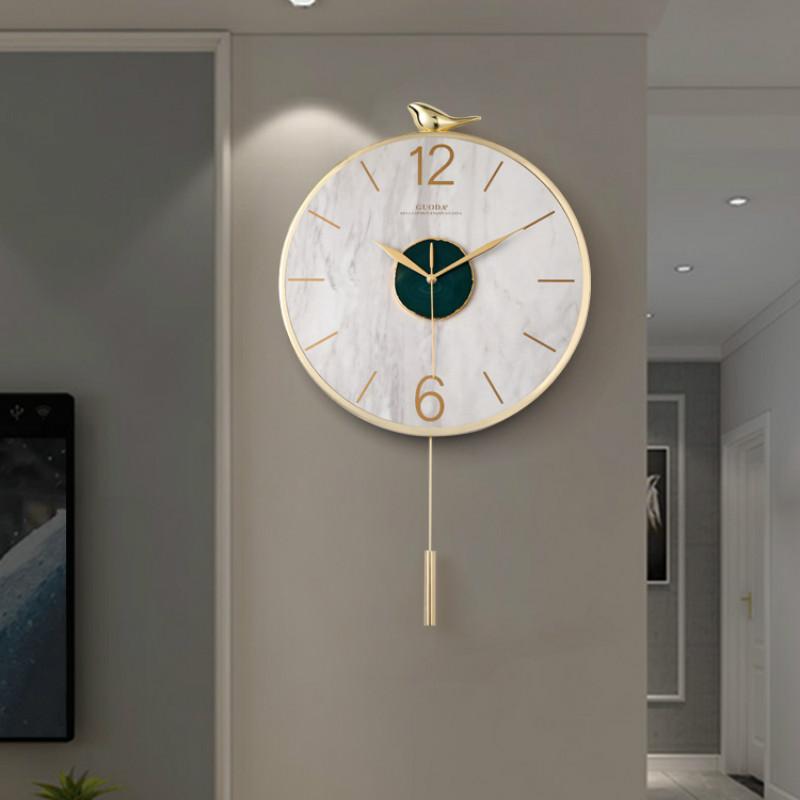 Gold Pendulum Luxury Wall Clock Living Room Nordic Modern Simple Industrial Wall Clock Minimalist Fashion Quartz Watch W6B
Gold Pendulum Luxury Wall Clock Living Room Nordic Modern Simple Industrial Wall Clock Minimalist Fashion Quartz Watch W6B