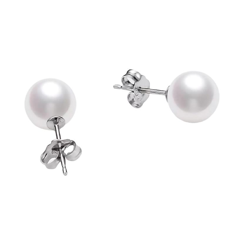 Stud Real Natural Fresh Water White /black Pearl Round 925 Sterling Silver Women Gift Earring
Stud Real Natural Fresh Water White /black Pearl Round 925 Sterling Silver Women Gift Earring