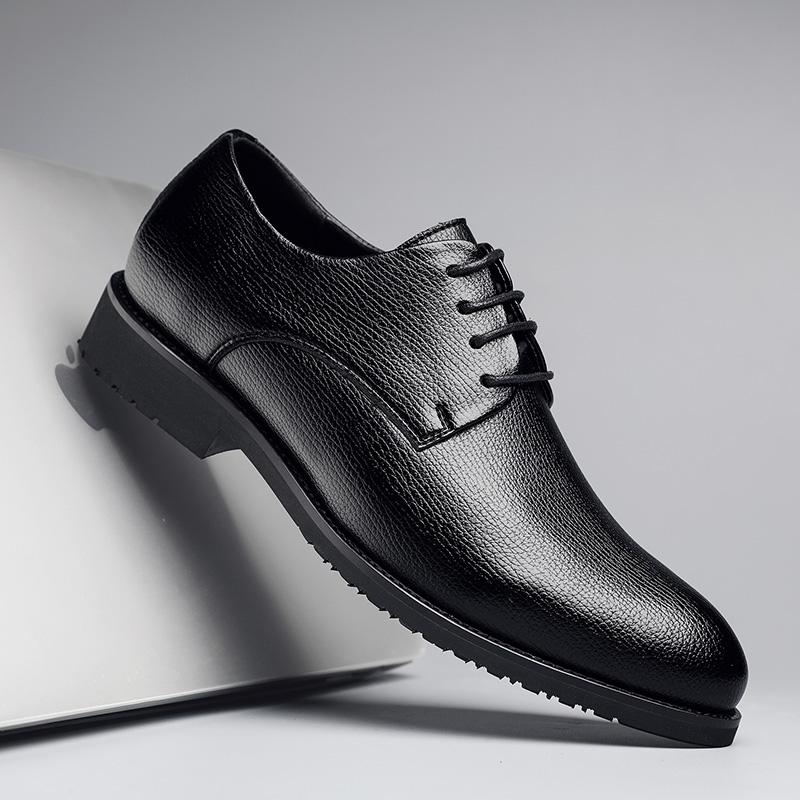 Mens dress Casual genuine Leather wedding Shoes Business Brogue oxfords Men Shoes lace up outdoor Flats Breathable party, Black
Mens dress Casual genuine Leather wedding Shoes Business Brogue oxfords Men Shoes lace up outdoor Flats Breathable party, Black
