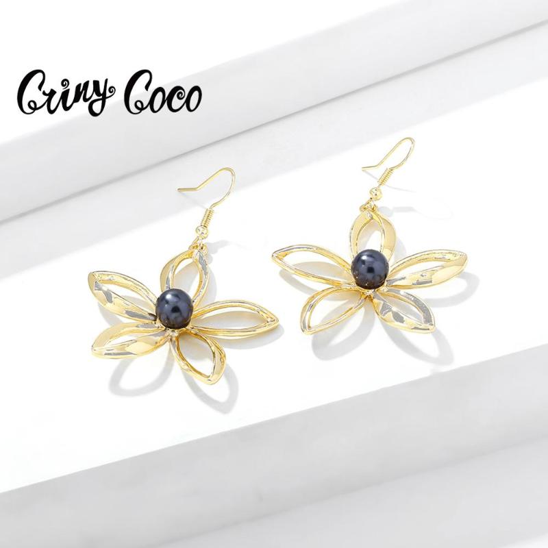 Cring Coco 2020 Big Gold Color Flower Drop Earrings for Women Fashion Girls Ladies Trendy Wedding Jewelry Dangling Earring
Cring Coco 2020 Big Gold Color Flower Drop Earrings for Women Fashion Girls Ladies Trendy Wedding Jewelry Dangling Earring