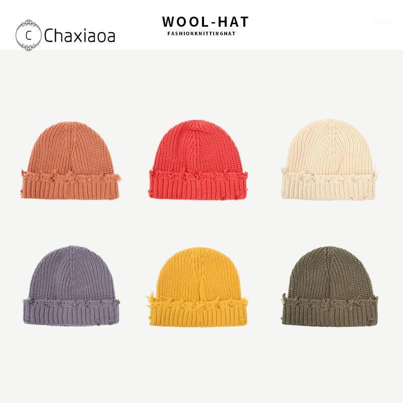 CHAXIAOA Fashion Hole Beggar Style Winter Warm Knit Beanie Women Men Casual Hip Hop Hat Girl Soft Cap Street Style Hats Ski X3181
CHAXIAOA Fashion Hole Beggar Style Winter Warm Knit Beanie Women Men Casual Hip Hop Hat Girl Soft Cap Street Style Hats Ski X3181