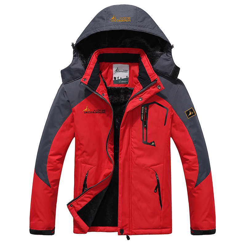Winter Jacket Coats Men Casual Thick Velvet Warm Coat Thermal Windproof Windbreaker Hood Military Jackets Men Outwear Down Parka 201201