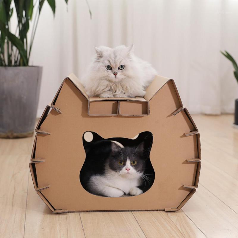 Cat House Scratcher Post Cardboard Condo Cave with Catnip Pet House Apartment Small Dogs Cats Nest Cardboard Material Cat1
Cat House Scratcher Post Cardboard Condo Cave with Catnip Pet House Apartment Small Dogs Cats Nest Cardboard Material Cat1