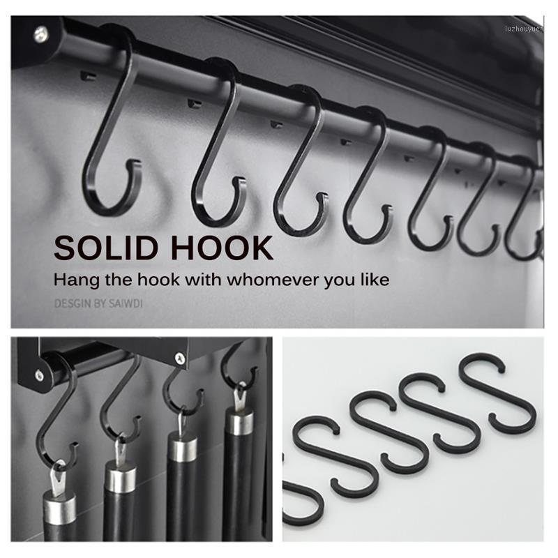 12 Pcs S-Shaped Hooks Kitchen Storage Holders Clasp Sundries Organizer Space Aluminum Hanging S Hooks Clothes Bag Hanger1
12 Pcs S-Shaped Hooks Kitchen Storage Holders Clasp Sundries Organizer Space Aluminum Hanging S Hooks Clothes Bag Hanger1