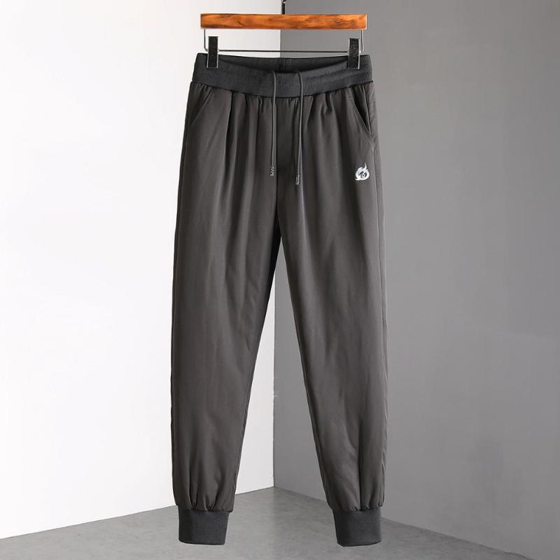 BK1184 Fashion Men's Pants 2020 Runway European Design party style Men's Clothing, Black