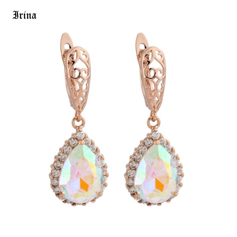 Luxury Big Cubic Zircon Drop Earring Colorful Crystal Water Earrings For Women Party Wedding Princess wears earrings Jewelry
Luxury Big Cubic Zircon Drop Earring Colorful Crystal Water Earrings For Women Party Wedding Princess wears earrings Jewelry