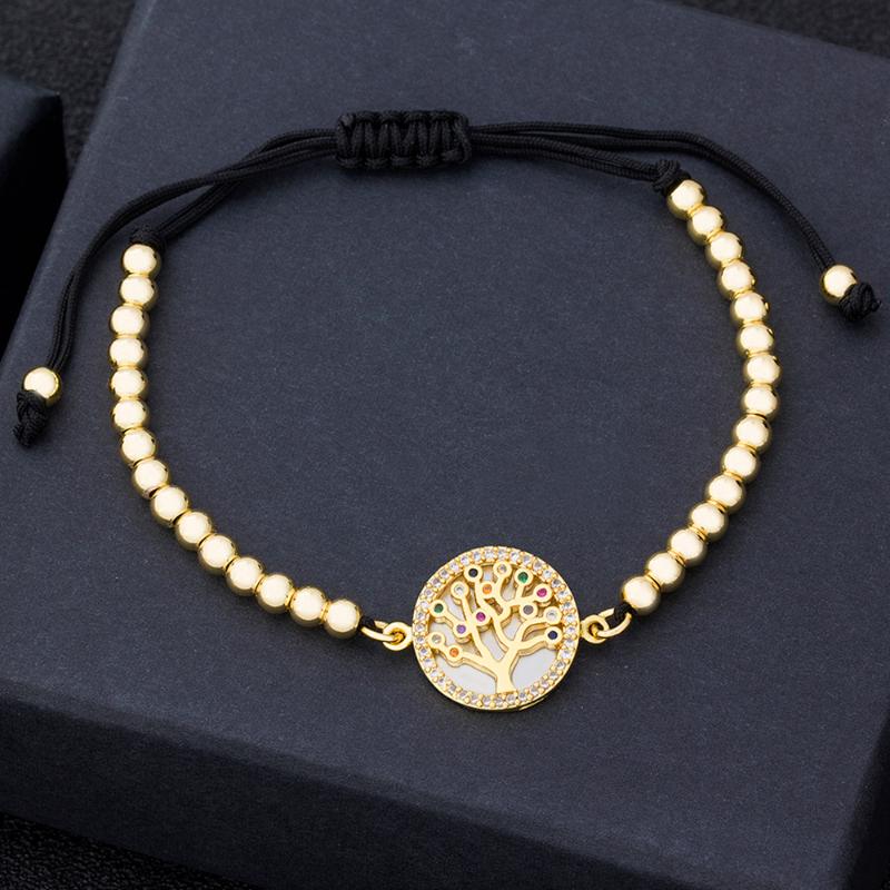 Fashion Jewelry Tree of Life Shell Pendant Bracelet For Women Men Adjustable Gold Color Beads Crystal Bangle Female Party Gift
Fashion Jewelry Tree of Life Shell Pendant Bracelet For Women Men Adjustable Gold Color Beads Crystal Bangle Female Party Gift