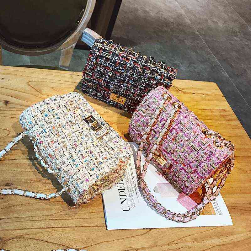 Luxury Brand Women For Bag Fashion Chain Shoulder Messenger Bag Mini Lock Designer Handbag Female Flip Small Square bags Clutch H1229
Luxury Brand Women For Bag Fashion Chain Shoulder Messenger Bag Mini Lock Designer Handbag Female Flip Small Square bags Clutch H1229
